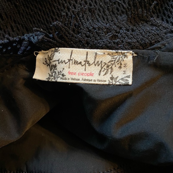 Free People Harper High Neck Halter Lace Dress NWT - Picture 6 of 8
